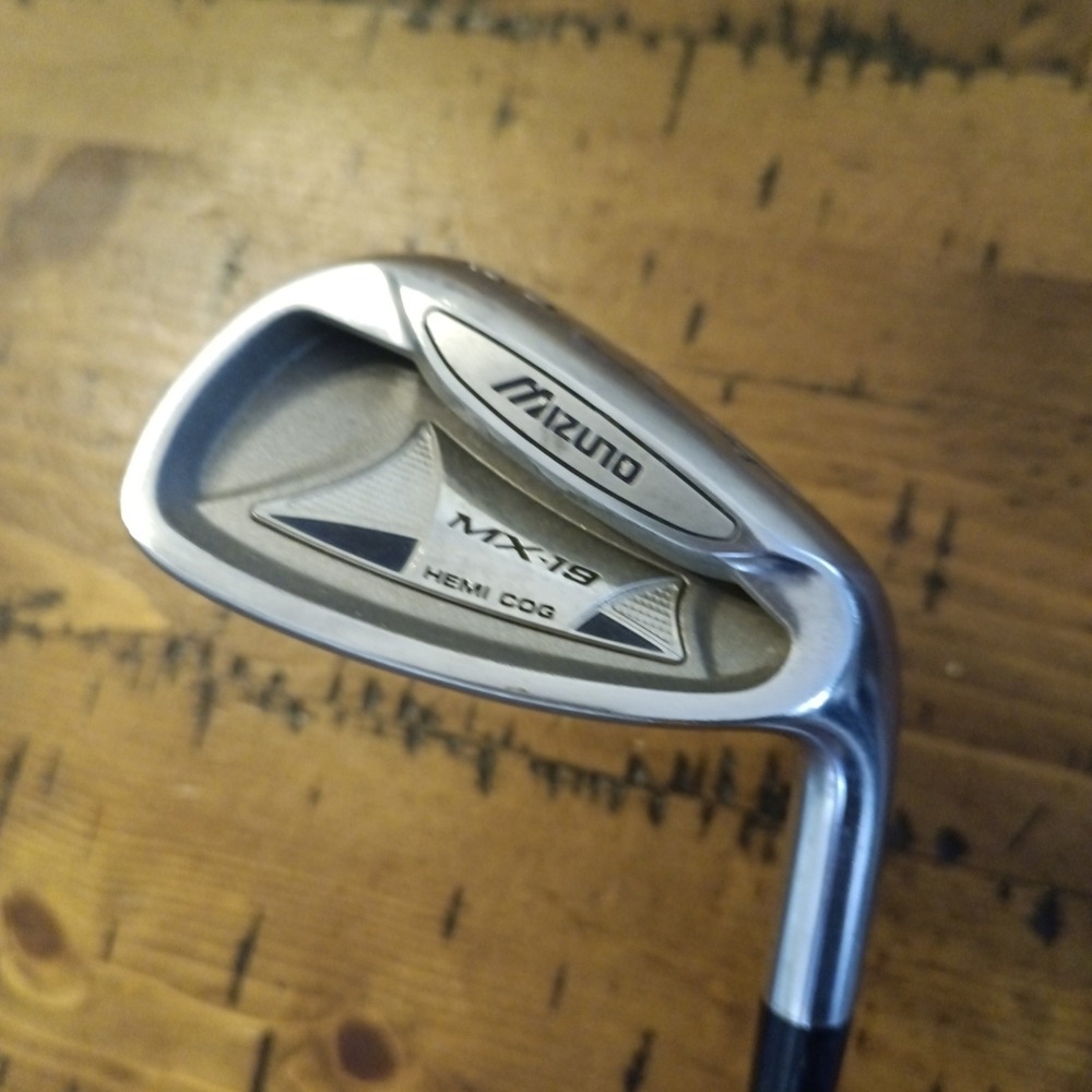 Mizuno MX-19 Gap Wedge Right Hand Dynalite Gold Steel Shaft S300 Flex G Iron